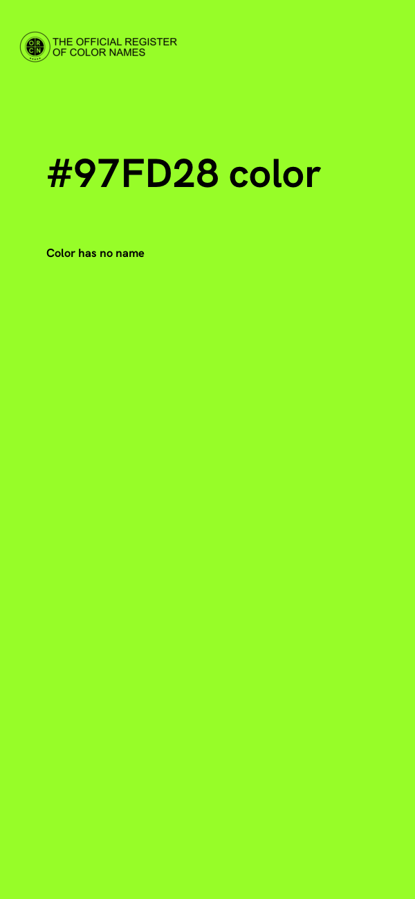 #97FD28 color image
