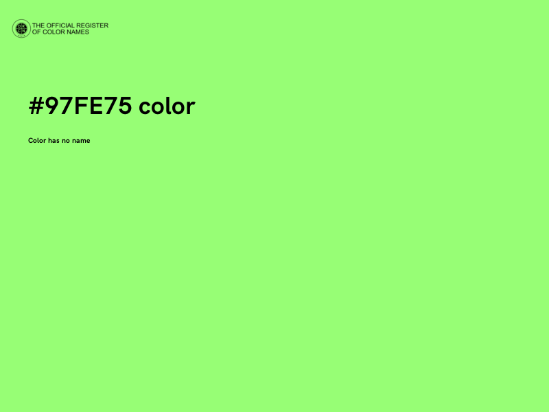 #97FE75 color image