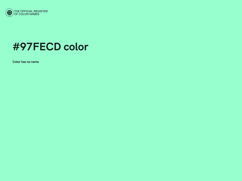 #97FECD color image