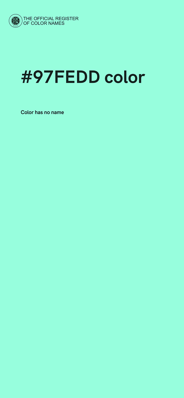 #97FEDD color image
