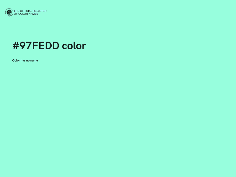 #97FEDD color image