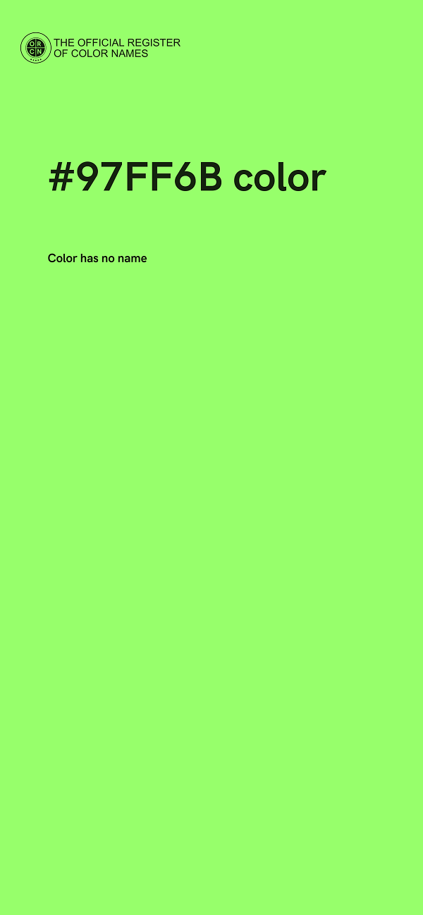 #97FF6B color image