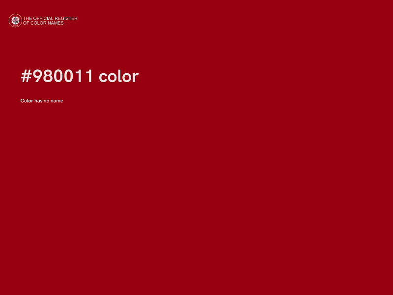 #980011 color image