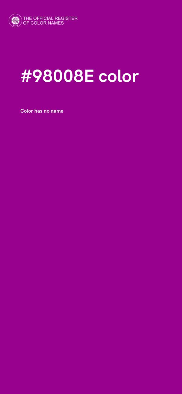 #98008E color image