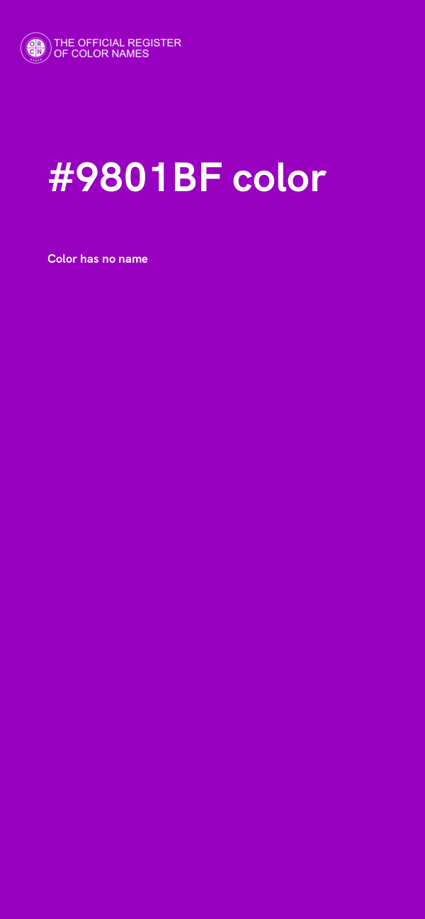 #9801BF color image