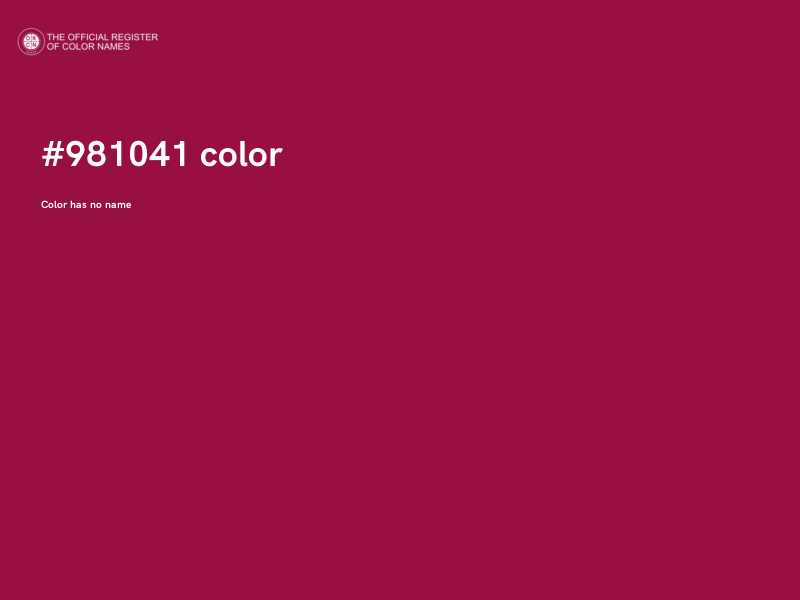 #981041 color image