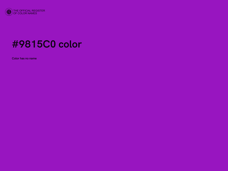 #9815C0 color image