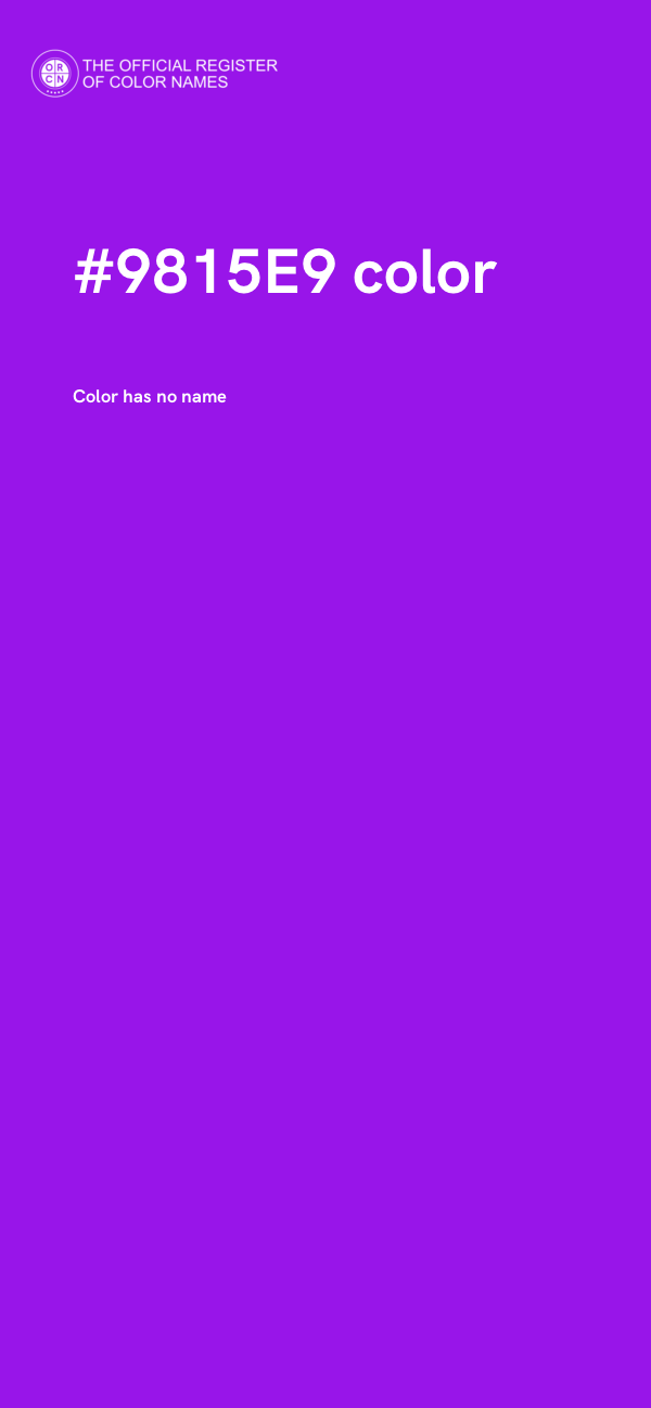 #9815E9 color image