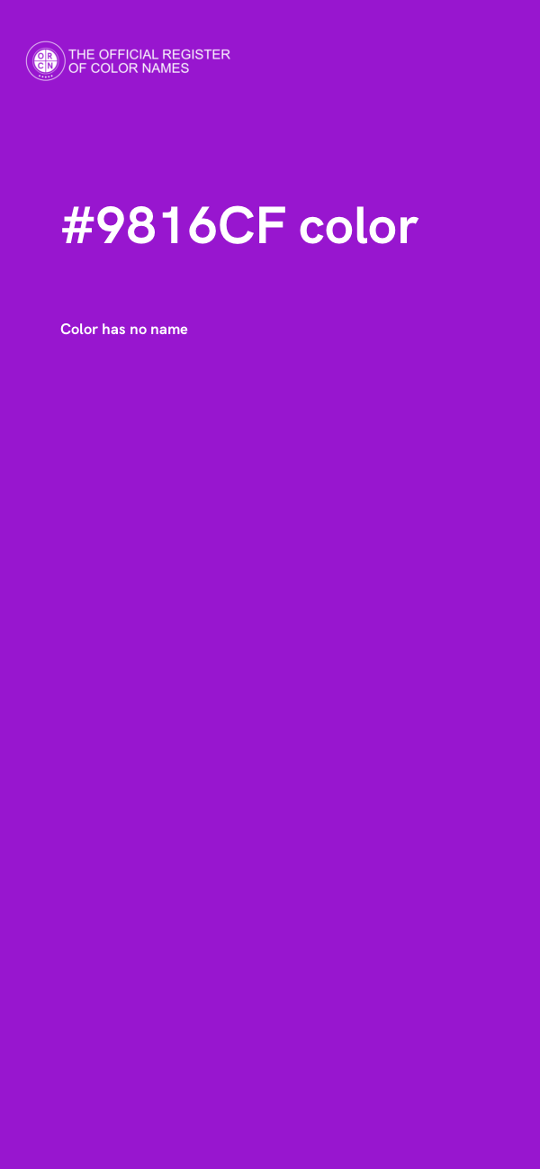 #9816CF color image