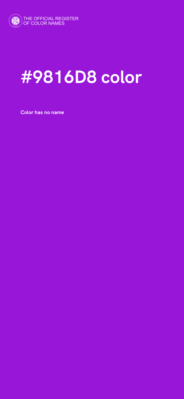 #9816D8 color image