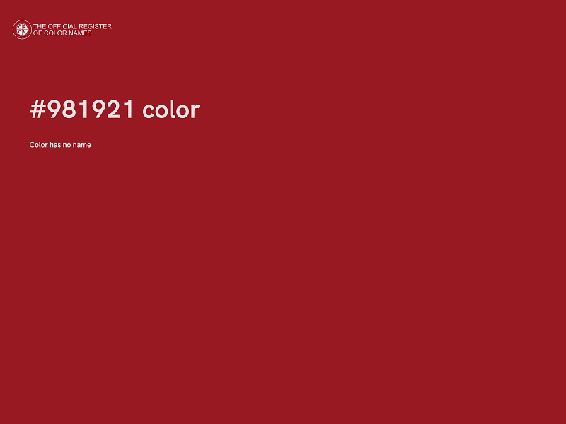#981921 color image