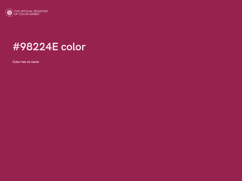 #98224E color image