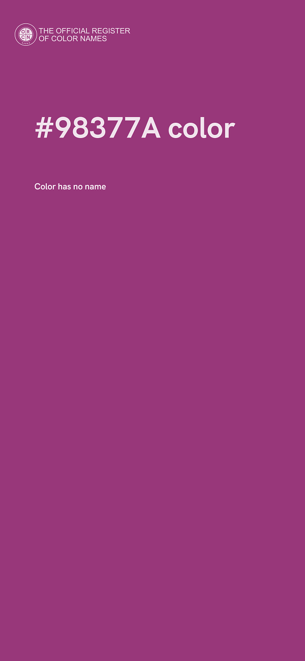 #98377A color image