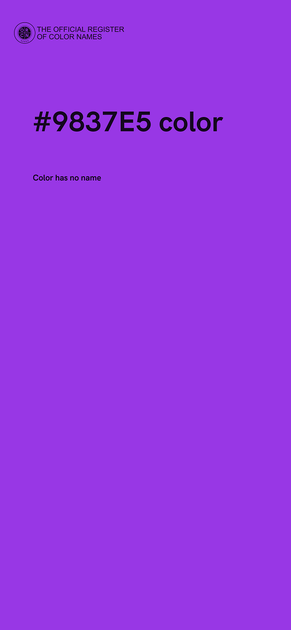 #9837E5 color image