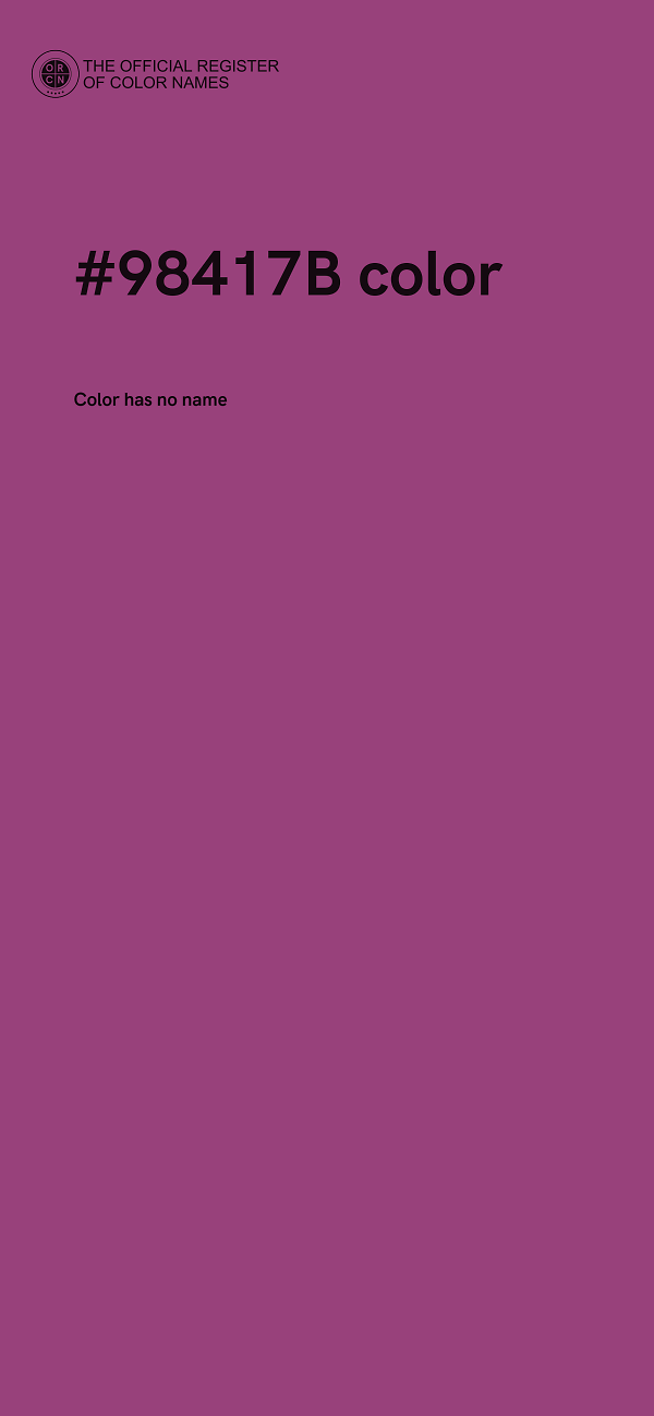 #98417B color image