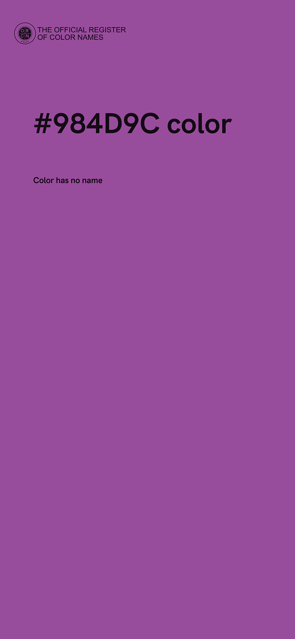 #984D9C color image