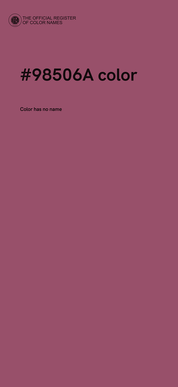 #98506A color image