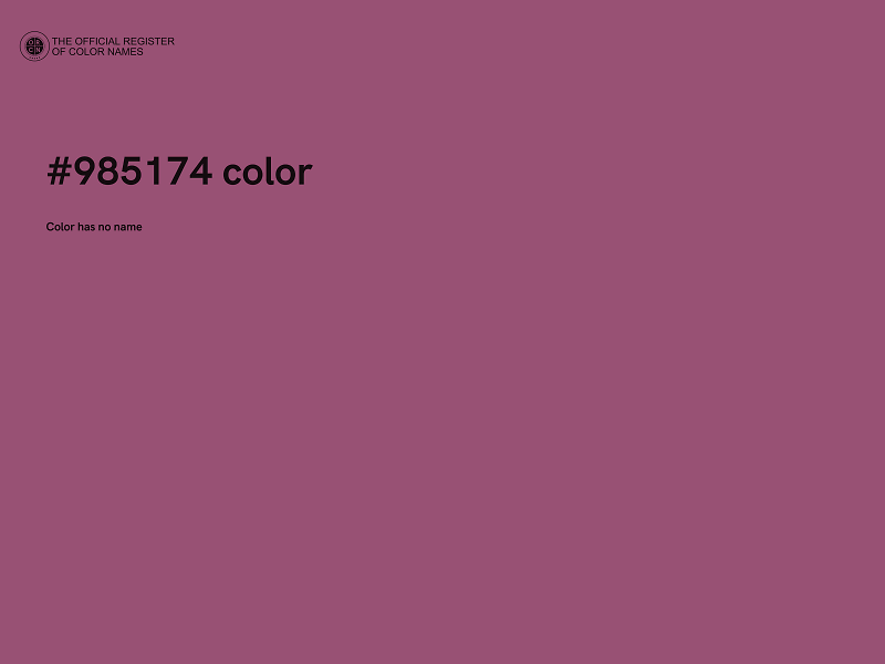 #985174 color image