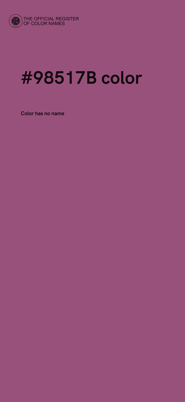 #98517B color image