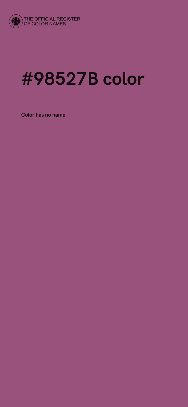 #98527B color image