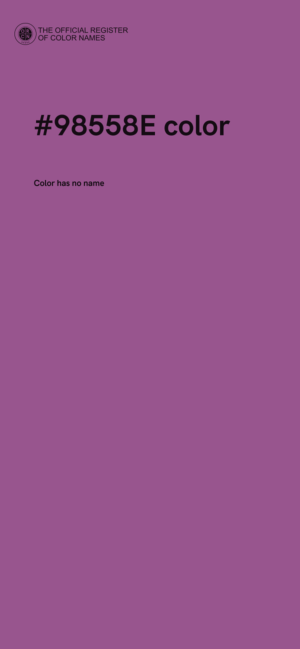 #98558E color image