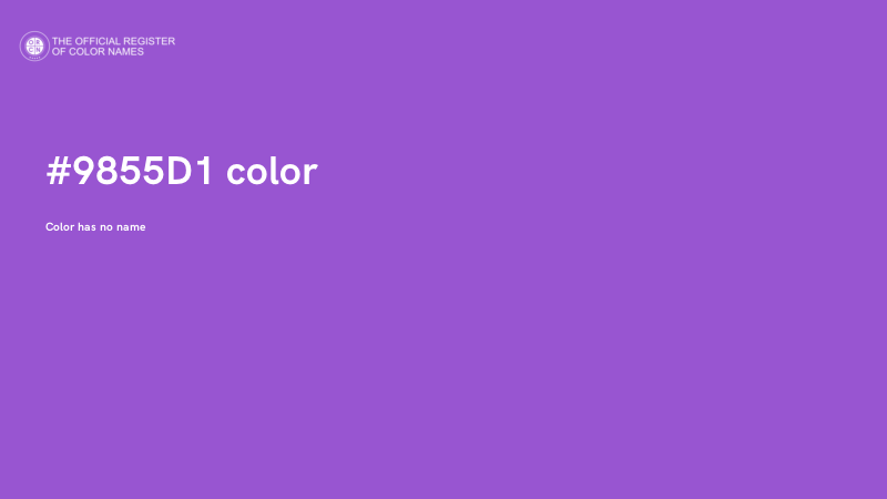 #9855D1 color image