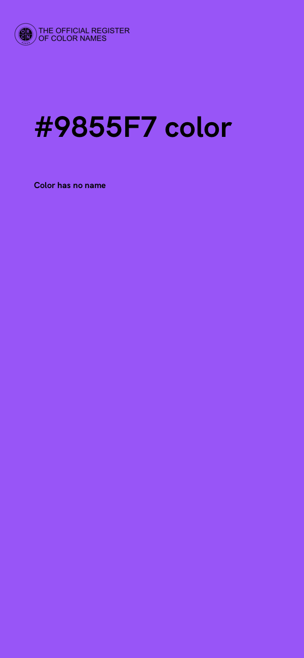 #9855F7 color image