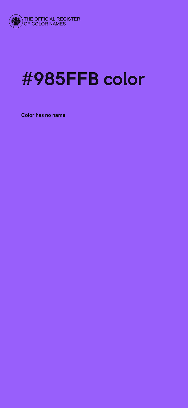 #985FFB color image