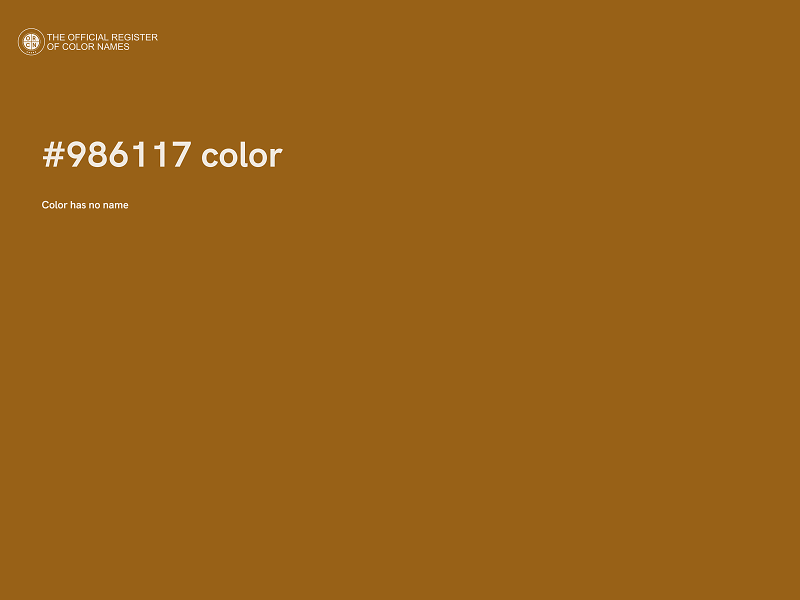#986117 color image