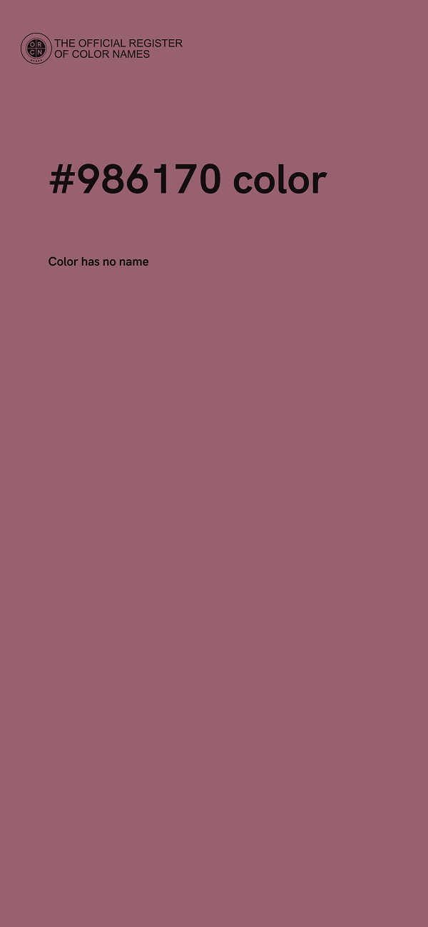 #986170 color image