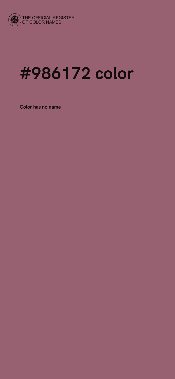 #986172 color image