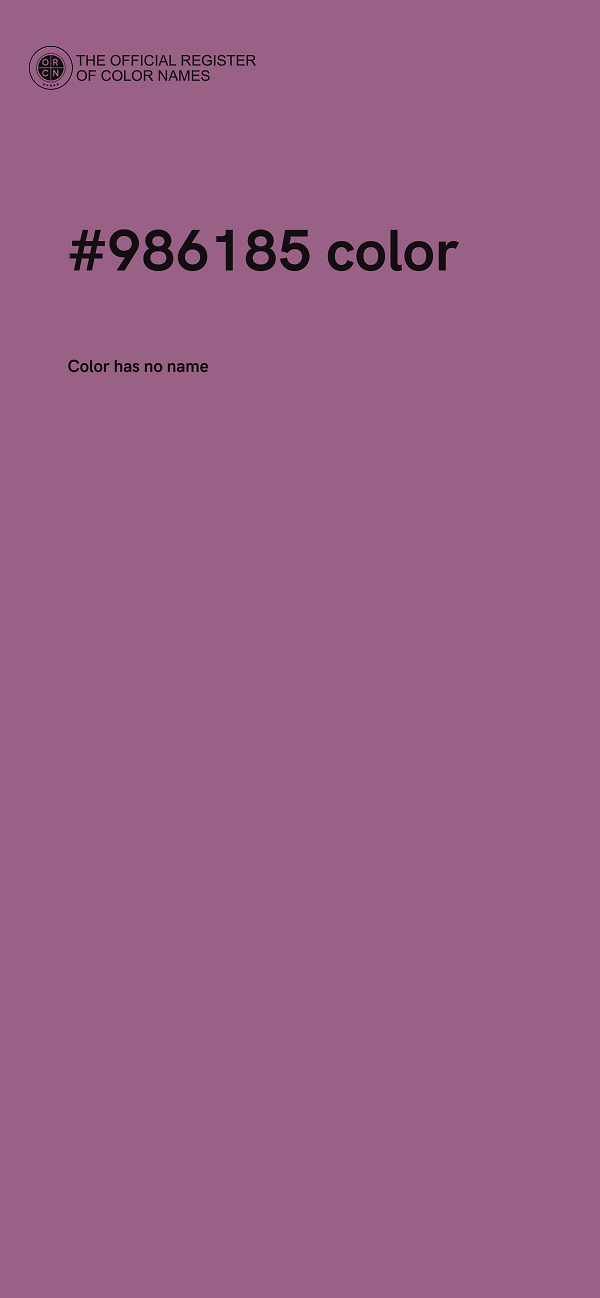 #986185 color image