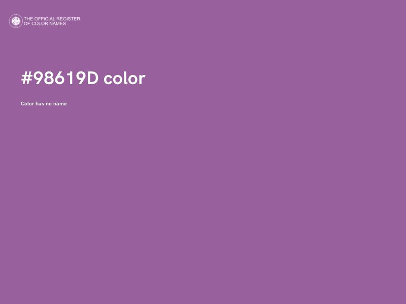 #98619D color image
