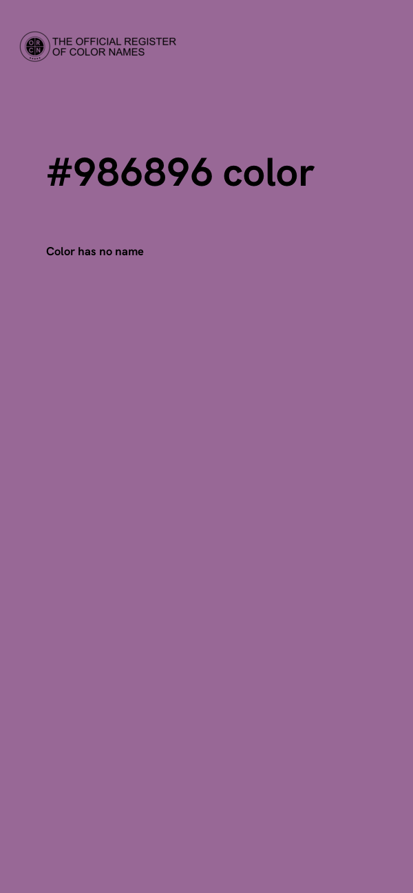 #986896 color image