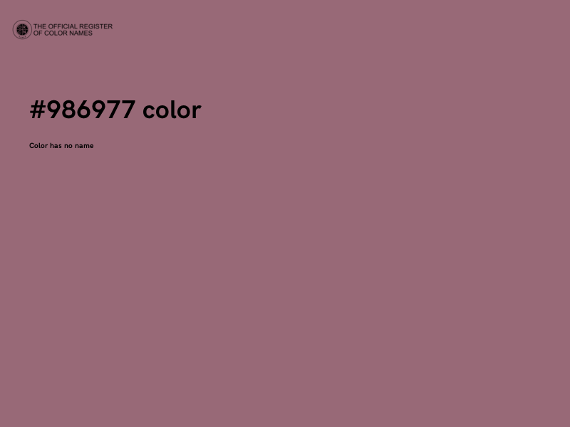 #986977 color image