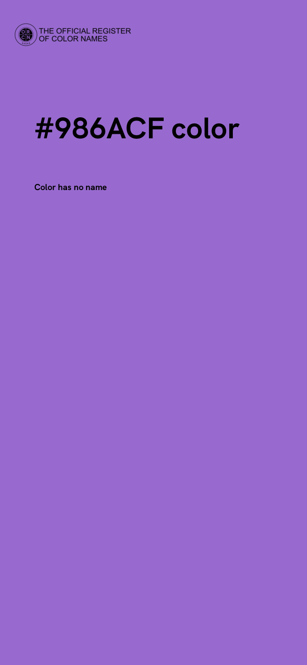 #986ACF color image