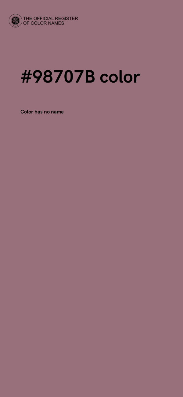 #98707B color image
