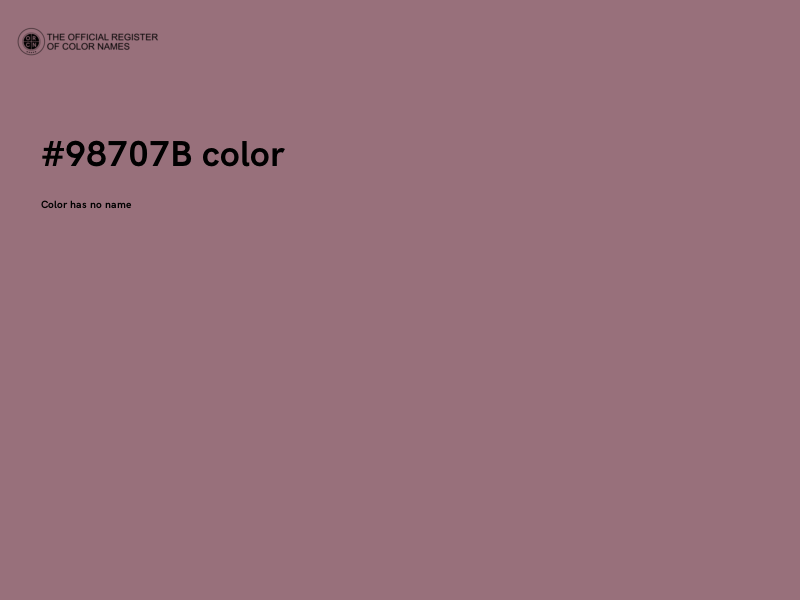 #98707B color image