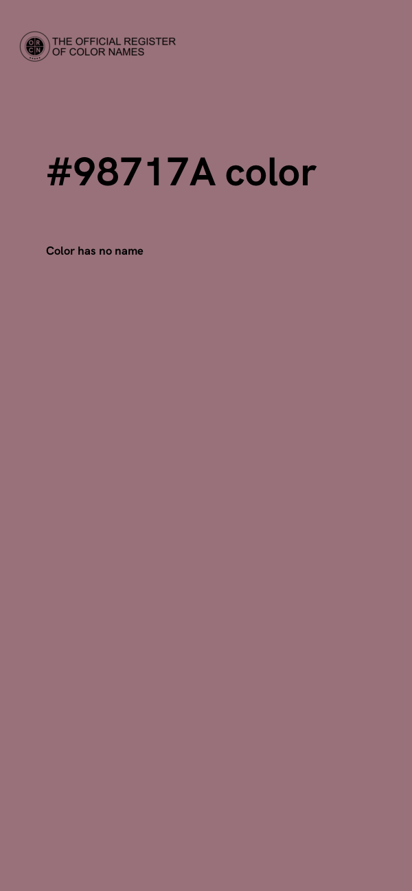 #98717A color image