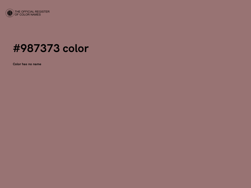 #987373 color image