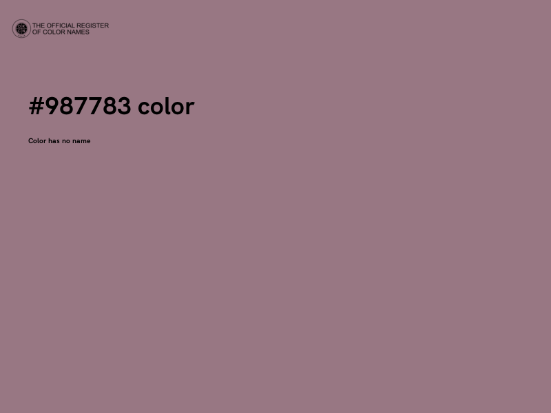 #987783 color image