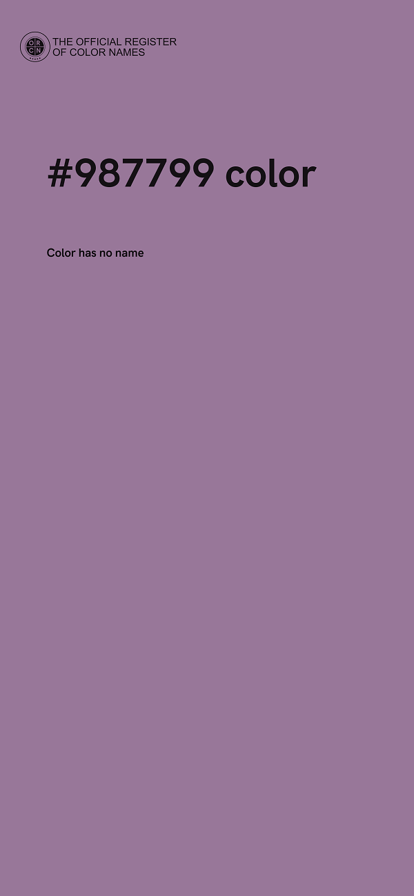 #987799 color image