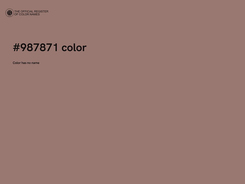 #987871 color image