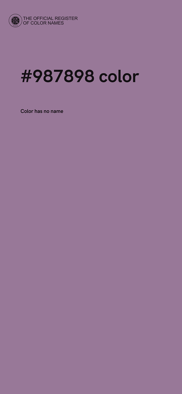 #987898 color image