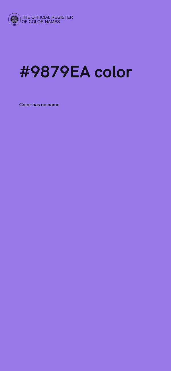 #9879EA color image