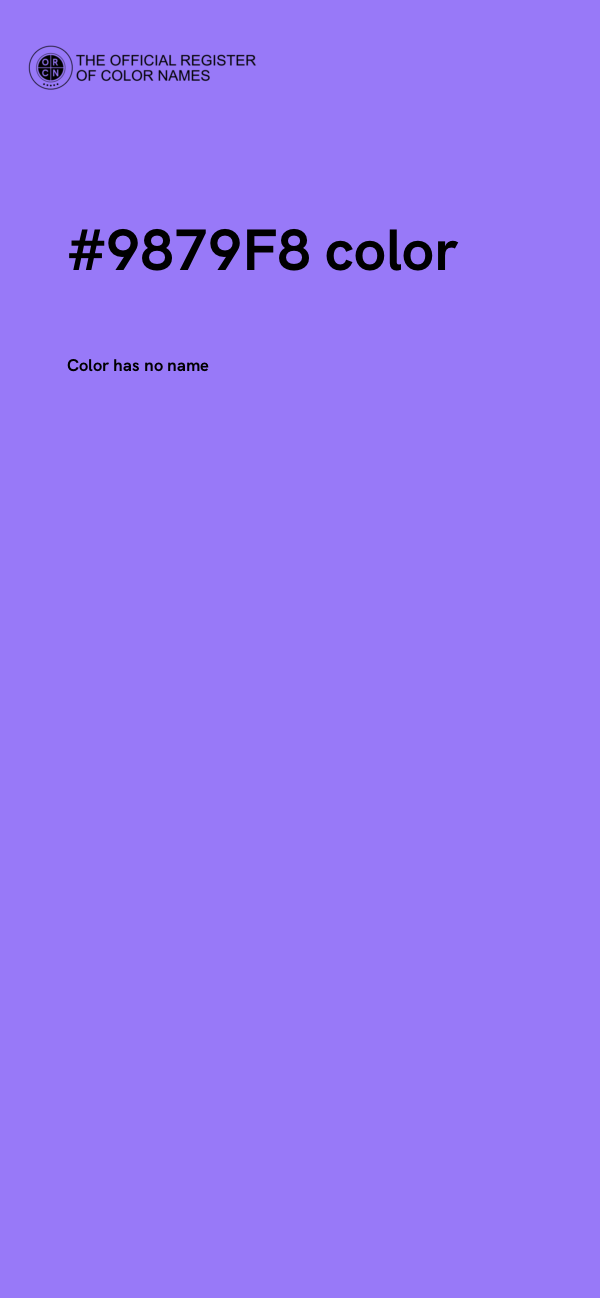#9879F8 color image