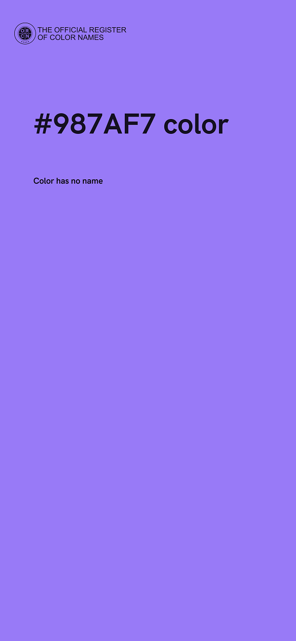 #987AF7 color image