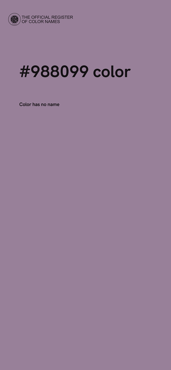 #988099 color image