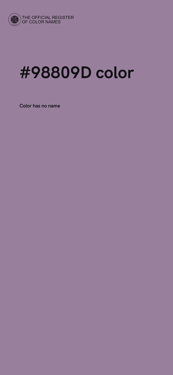 #98809D color image