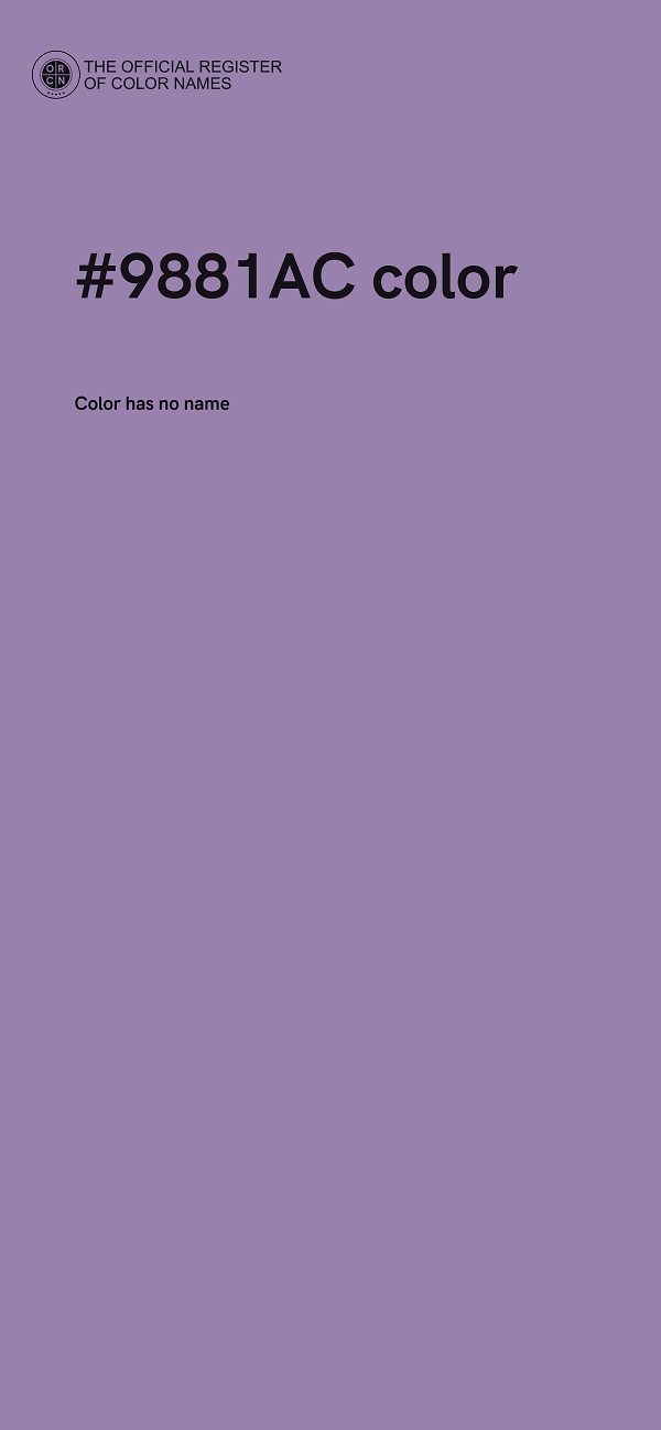 #9881AC color image
